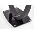 Стол обеденный HALMAR ANTON черный 140/80